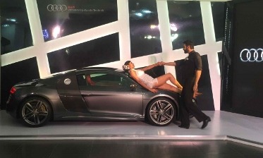 Sandip Soparrkar and Jesse Randhawa launch new Audi Sports Car