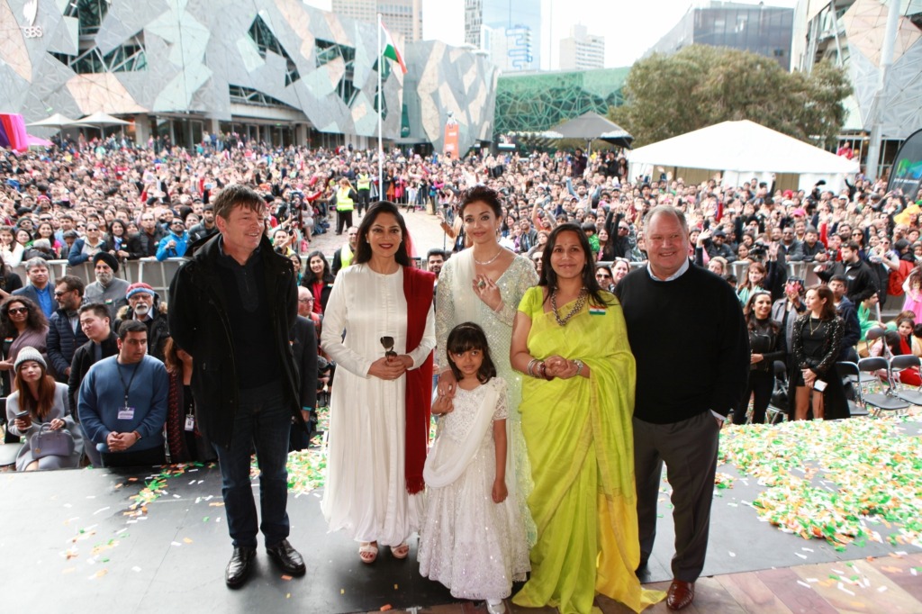 Aishwarya Rai Bachchan, 2017 flag hoisting ceremony