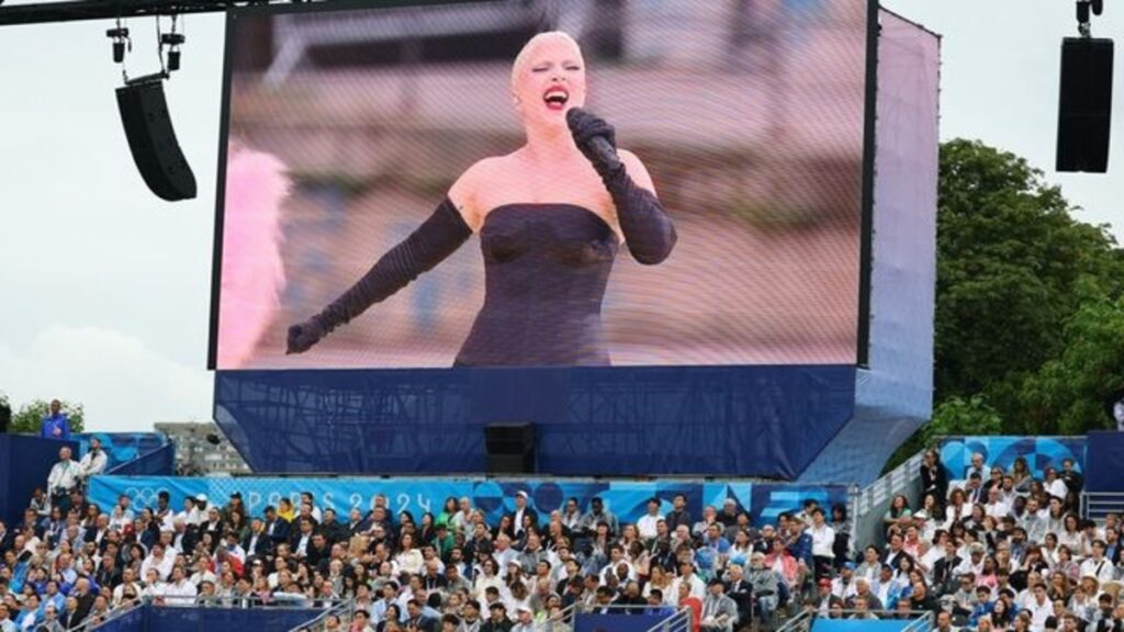 lady gaga paris olympics 2024