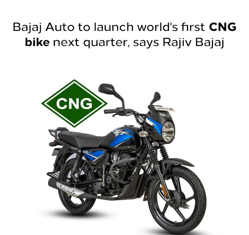 Bajaj Auto Introduces Revolutionary CNG Bikes