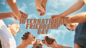 "Pollywood actors celebrating friendship with laughter and joy." "Punjabi-style Friendship Day poster with vibrant colors and cultural vibes." "Traditional dosti scene from a Punjabi film representing true brotherhood." "Friendship Day image inspired by Punjabi cinema with quote overlays."