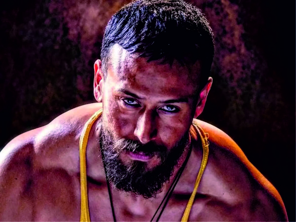 Tiger Shroff in intense action scene from Baaghi 4