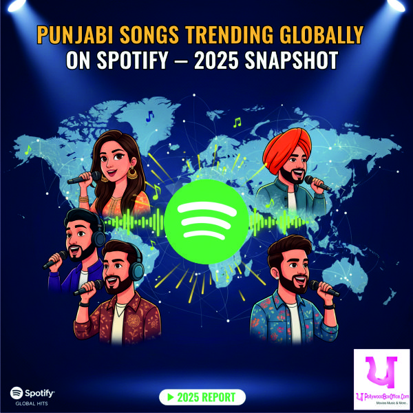 Punjabi Songs Trending Globally on Spotify — 2025 Snapshot
