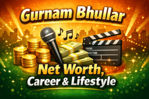 Illustration of Punjabi singer and actor lifestyle, wealth, and career highlights