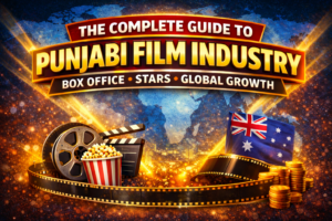 Punjabi film industry complete guide thumbnail showing box office analysis, global growth and cinema trade insights