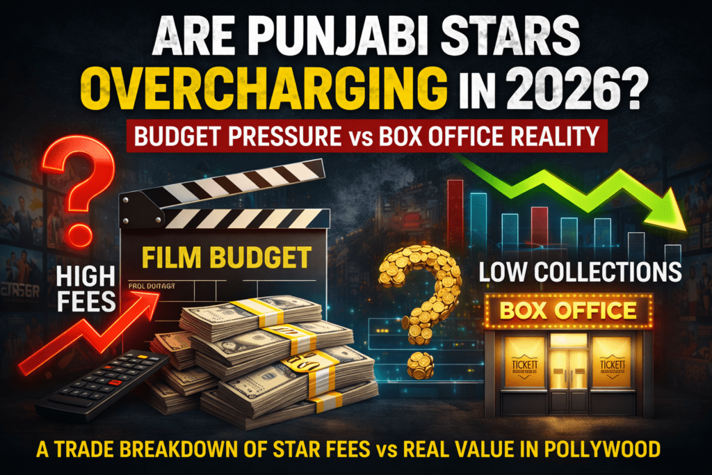 Punjabi film industry facing budget pressure due to rising star fees and limited box office returns in 2026