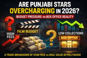 Punjabi film industry facing budget pressure due to rising star fees and limited box office returns in 2026