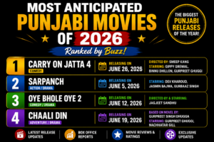 Most Anticipated Punjabi Movies of 2026 Ranked by Buzz