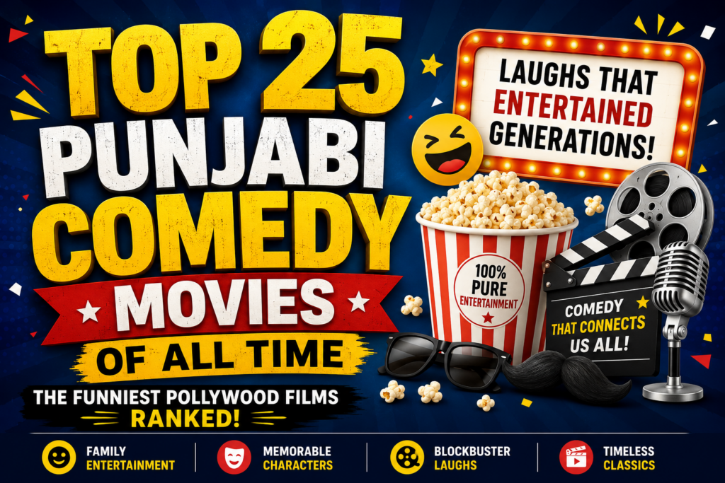 Top 25 Punjabi Comedy Movies of All Time