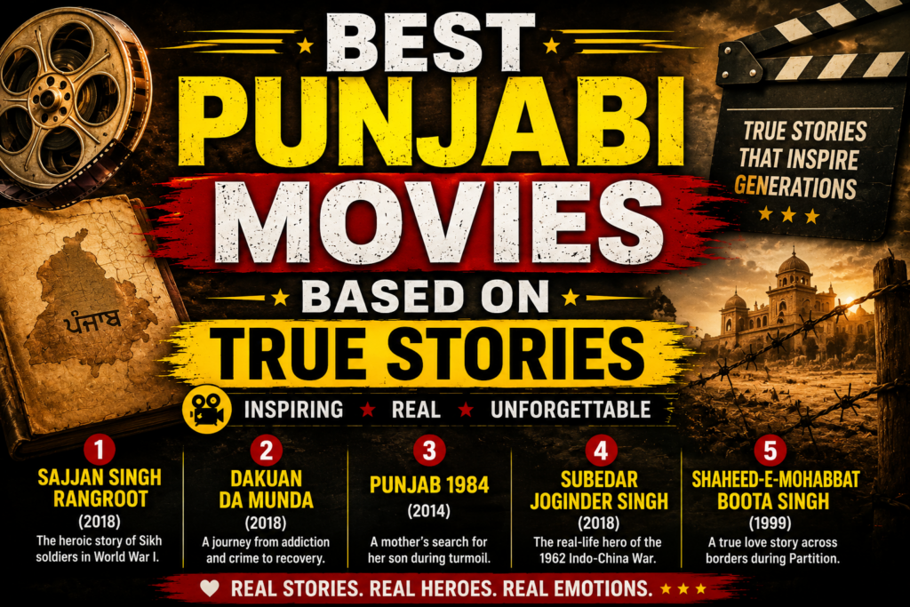 Best Punjabi Movies Based on True Stories
