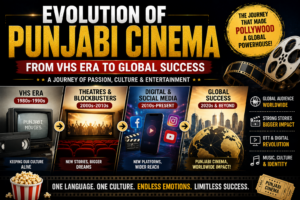 Evolution of Punjabi Cinema From VHS Era to Global Success