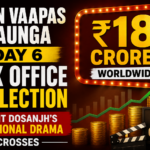 Main Vaapas Aaunga Day 6 box office collection report featuring Diljit Dosanjh's latest film