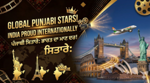 Punjabi celebrities representing India and Punjabi culture on the global stage.