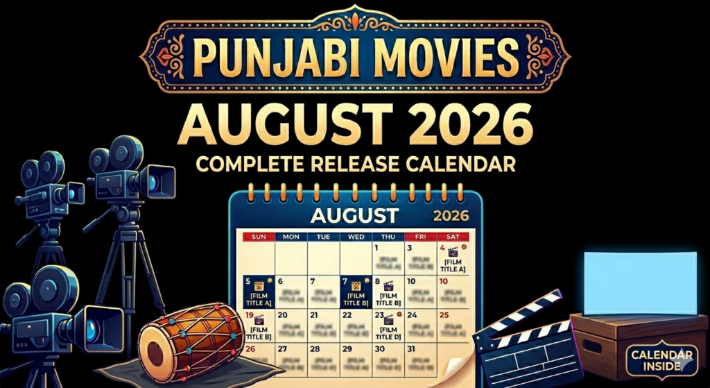Punjabi Movies Releasing in August 2026 Complete Release Calendar