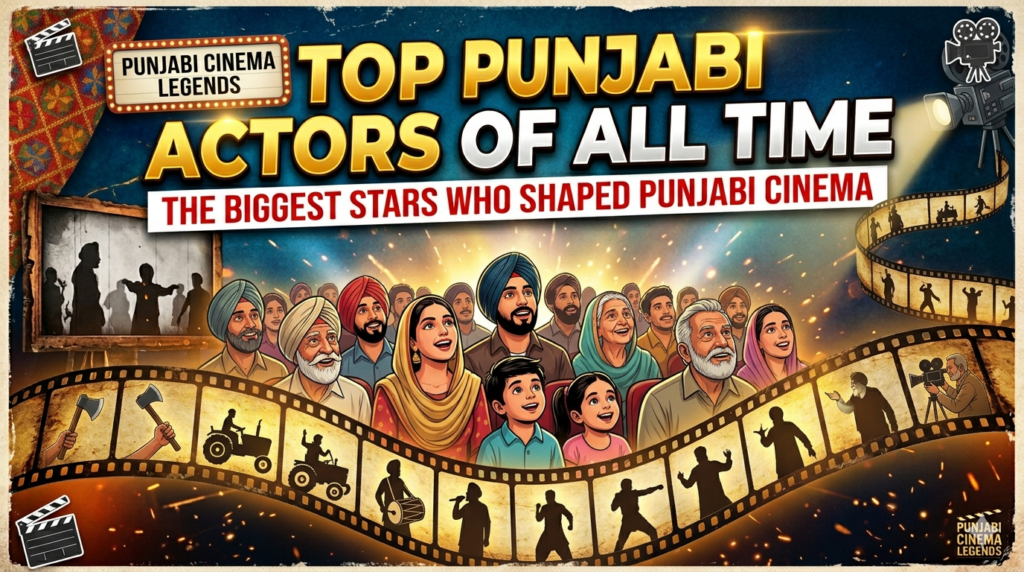 Leading Punjabi actors representing the highest-paid stars in Punjabi cinema and entertainment.