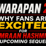 Awarapan 2 thumbnail with a black background featuring bold white, yellow, and red text reading "Awarapan 2: Why Fans Are Excited for Emraan Hashmi's Upcoming Sequel" without any celebrity images.
