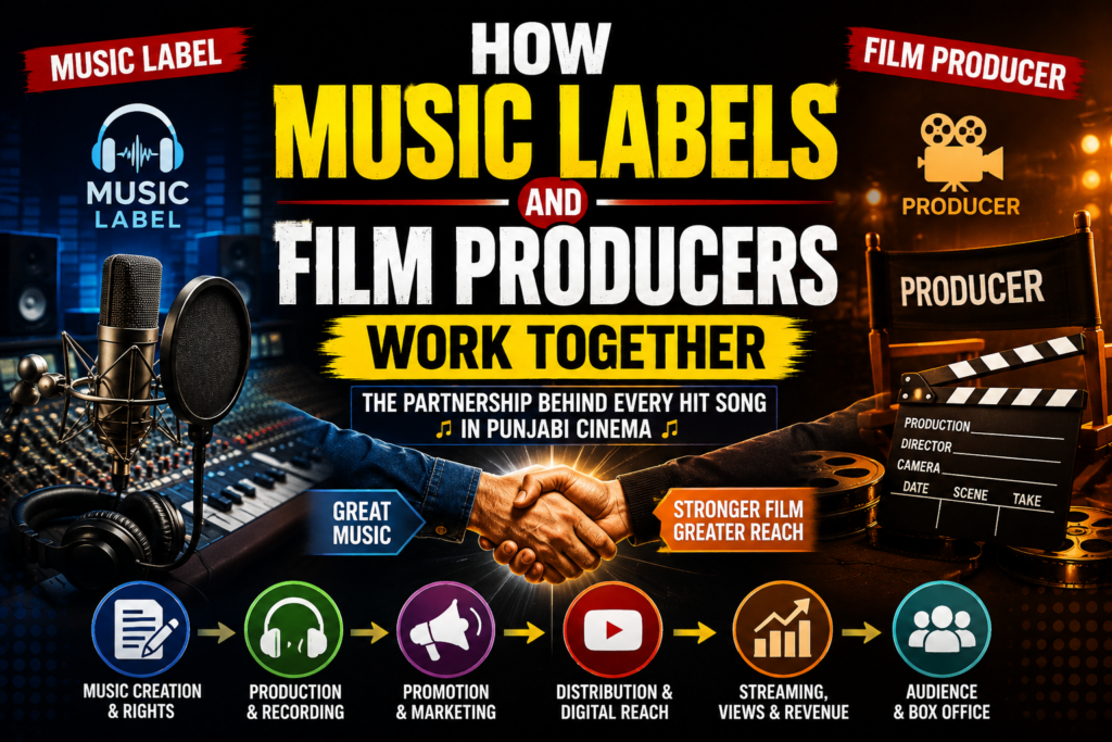How Music Labels and Film Producers Work Together in Punjabi Cinema