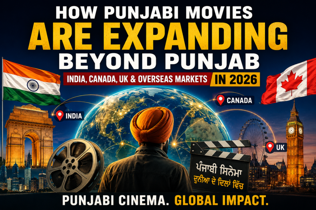 How Punjabi Movies Are Expanding Beyond Punjab India, Canada, UK & Overseas Markets in 2026