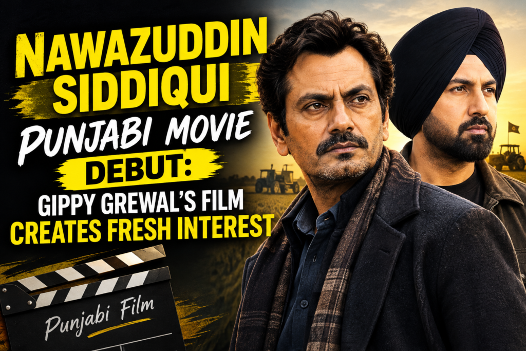 Nawazuddin Siddiqui Punjabi movie debut with Gippy Grewal production