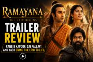 Ramayana movie trailer featuring Ranbir Kapoor as Lord Rama, Sai Pallavi as Sita and Yash as Ravana