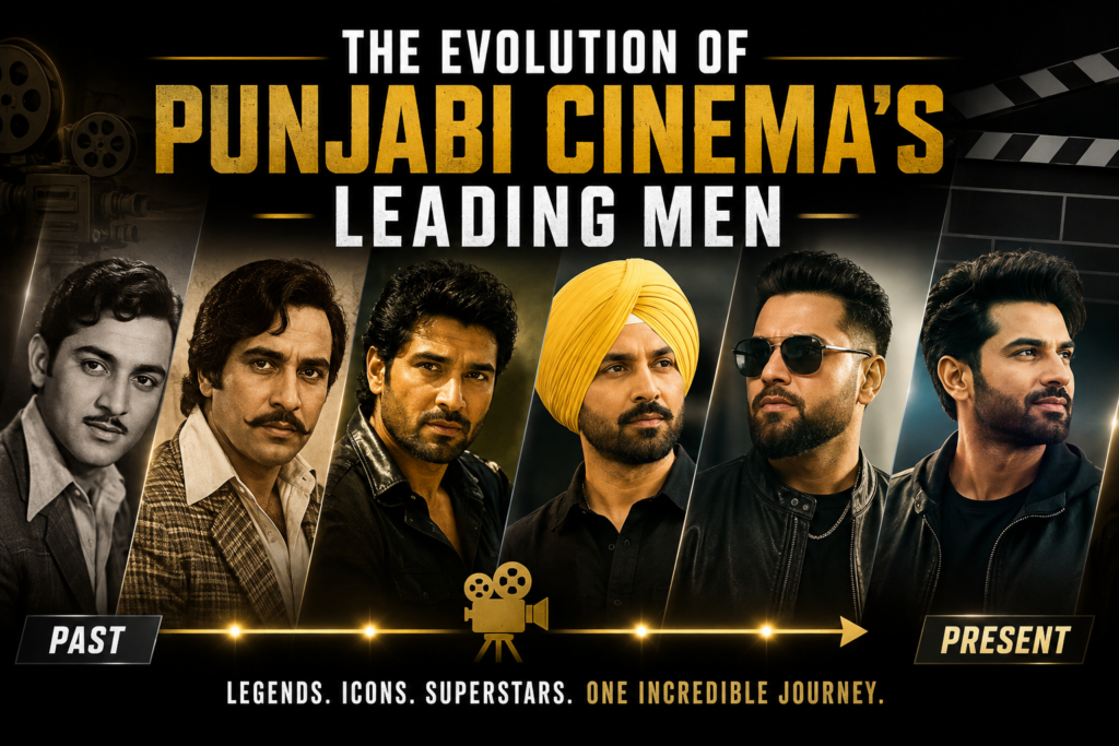 The Evolution of Punjabi Cinema's Leading Men