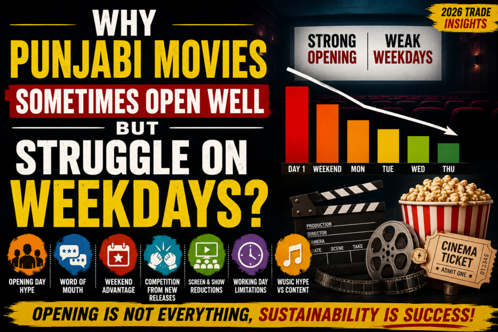 Why Punjabi Movies Sometimes Open Well but Struggle on Weekdays