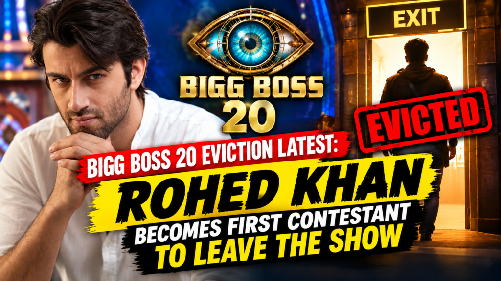 Bigg Boss 20 first eviction Rohed Khan leaves the show