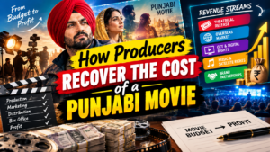 How producers recover the cost of a Punjabi movie through box office and other revenue sources