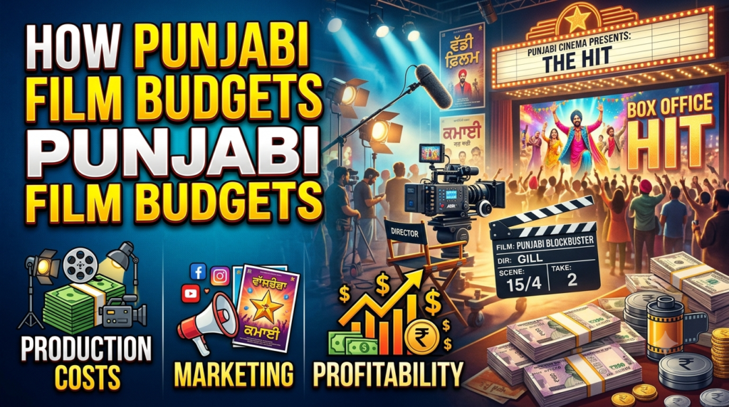 How Punjabi Film Budgets Work Production Costs, Marketing and Profitability