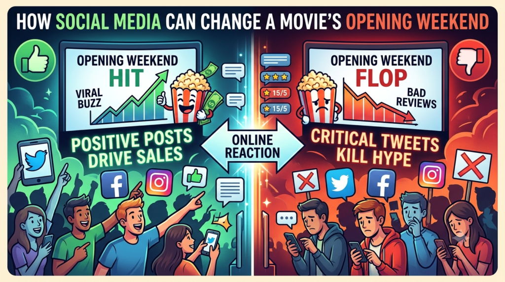 How Social Media Can Change a Movie’s Opening Weekend