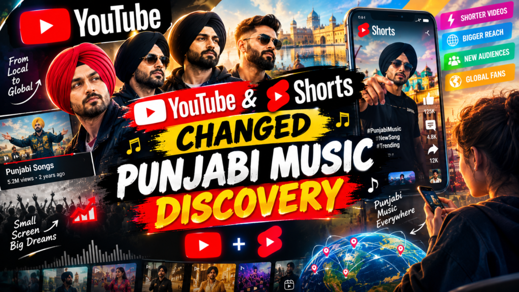 ouTube and short-form video changing Punjabi music discovery