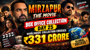 Mirzapur The Movie Box Office Collection Day 25 worldwide collection crosses ₹331 crore