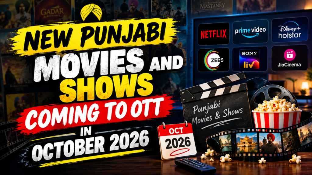 Punjabi OTT Releases October 2026