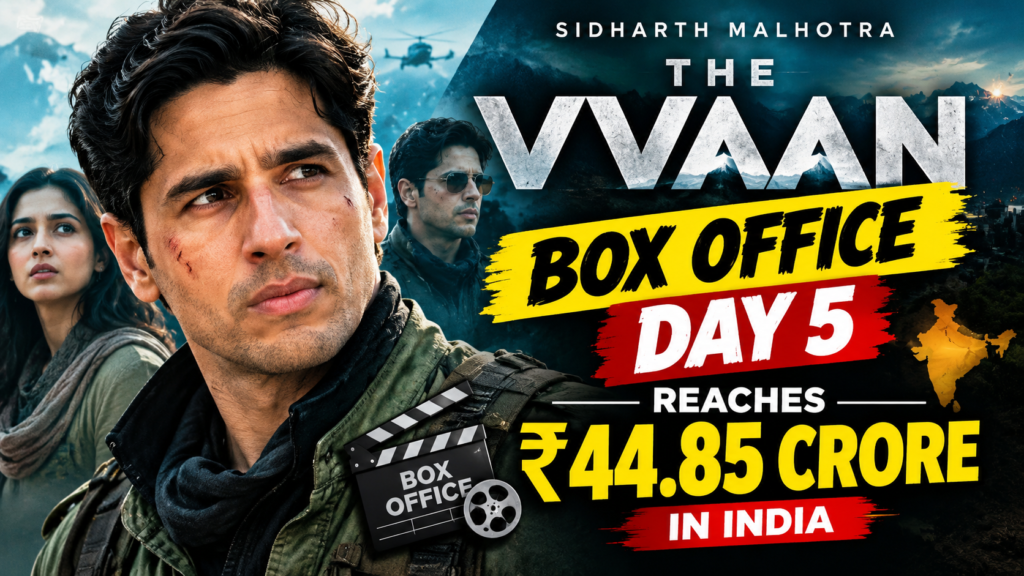 The Vvaan Box Office Day 5: Sidharth Malhotra Film Reaches ₹44.85 Crore in India