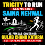 Tricity to Run Alongside Saina Nehwal as Punjab Governor Gulab Chand Kataria Set to Flag Off Marathon From Chandigarh