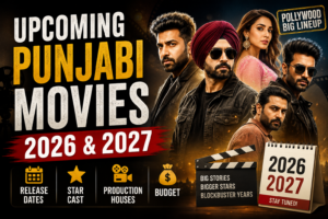 Upcoming Punjabi Movies 2026 and 2027 release calendar with cast and release dates