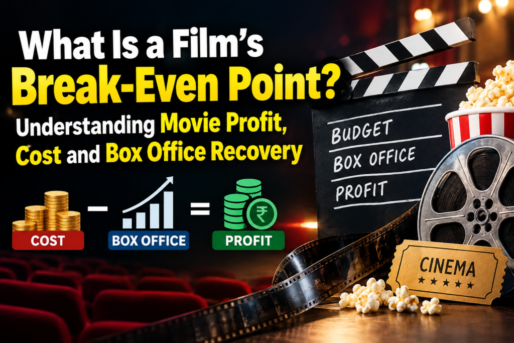What Is a Film's Break-Even Point? Understanding movie budget, box office revenue and profit