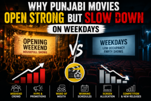 Punjabi movies opening strong but slowing down on weekdays at the box office