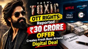 Yash’s Toxic OTT Rights Reported ₹30 Crore Offer Creates Fresh Buzz Around Digital Deal