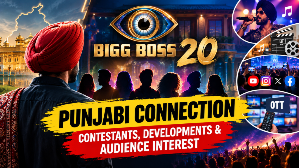 Bigg Boss 20 Punjabi connection featuring Punjabi entertainment and national reality television audience