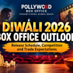 Diwali 2026 box office outlook featuring the festive movie release schedule, competition and trade expectations.