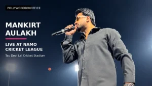 Mankirt Aulakh Performs Live at Namo Cricket League in Chandigarh