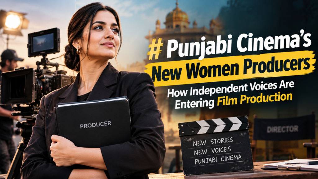 Women producers entering Punjabi cinema and supporting independent film production